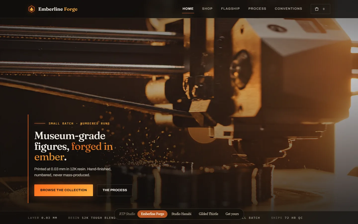 Emberline Forge storefront